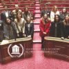 Les étudiants de l'ADAM dans l'hémicycle 